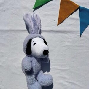 Hallmark Snoopy plush with bunny costume